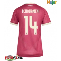 Camiseta Real Madrid Aurelien Tchouameni #14 Tercera Equipación para mujer 2026-27 manga corta